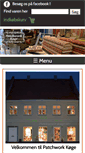 Mobile Screenshot of patchwork-butikken.dk